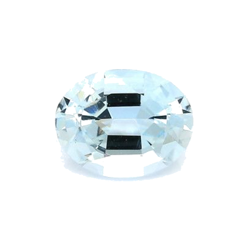 1.56 carat BLUE BRILLIANTSTEP cut Oval Aquamarine (1)