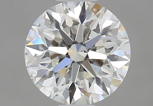0.51 carat J-SI1 Excellent cut Natūralus Round Deimantas (1)