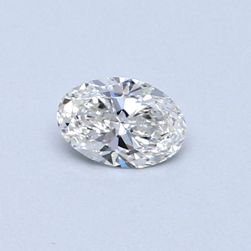 0.3 carat G-VVS2 Natūralus Oval Deimantas (1)
