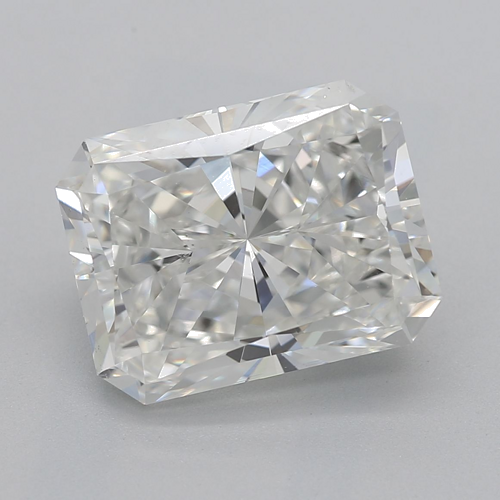 2.85 carat H-VS2 Natūralus Radiant Deimantas (1)