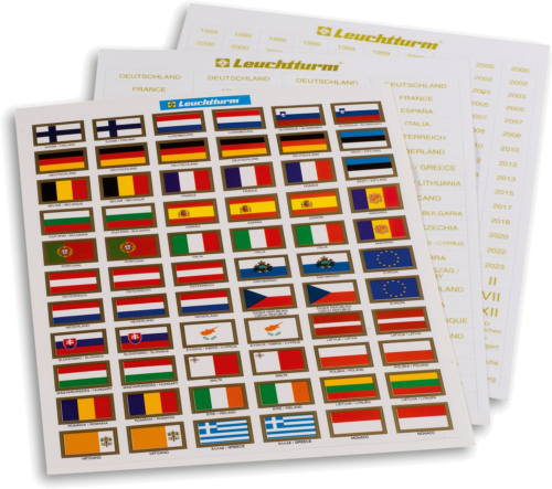 Label set for Euro-coins (1)