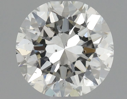 0.9 carat I-SI1 Very Good cut Natūralus Round Deimantas (1)