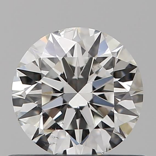 0.5 carat G-SI2 Excellent cut Natūralus Round Deimantas (1)