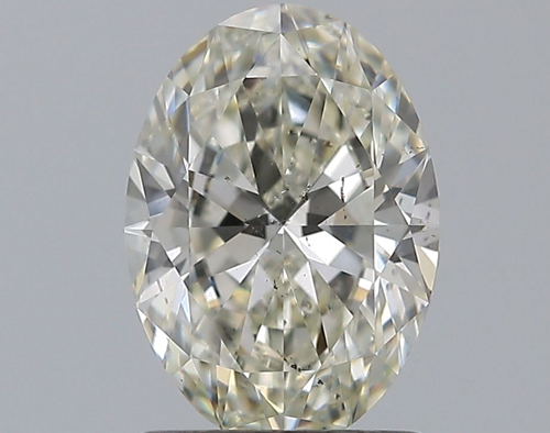 1.21 carat K-SI2 Natūralus Oval Deimantas (1)