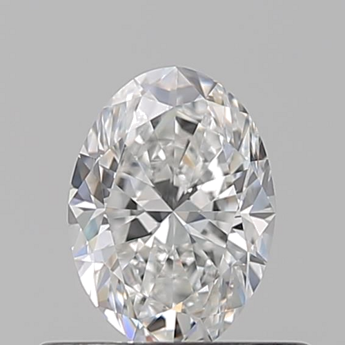 0.5 carat E-VVS2 Natūralus Oval Deimantas (1)