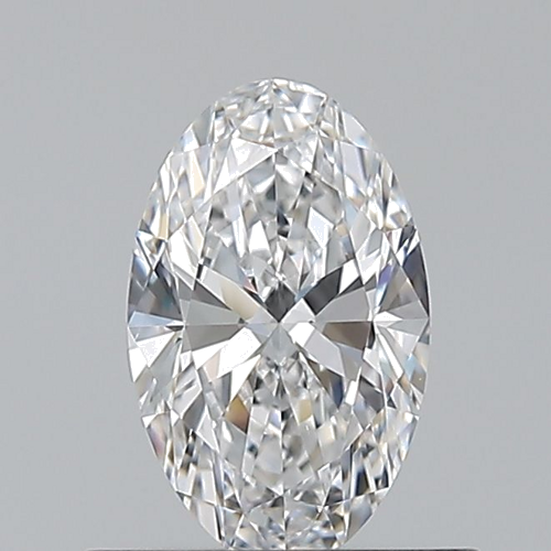 0.52 carat D-VS2 Natūralus Oval Deimantas (1)