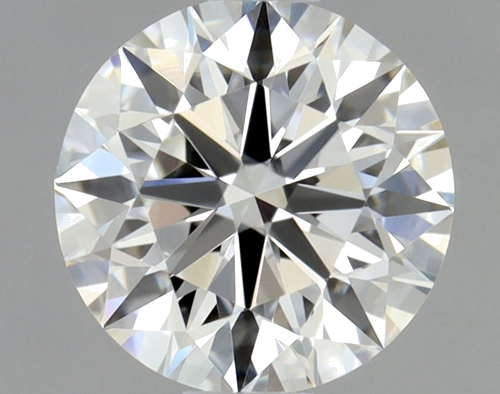 0.56 carat F-VVS1 Excellent cut Natūralus Round Deimantas (1)