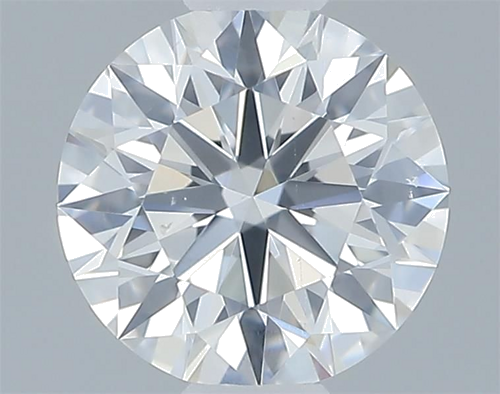 0.43 carat F-SI1 Excellent cut Natūralus Round Deimantas (1)