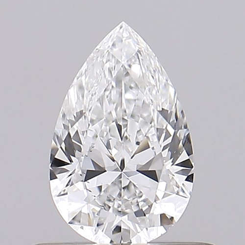 0.53 carat E-VS2 Natūralus Pear Deimantas (1)