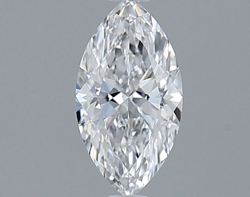 0.6 carat D-VVS2 Natūralus Marquise Deimantas (1)
