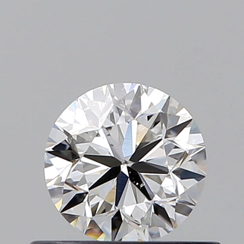 0.5 carat F-SI1 Very Good cut Natūralus Round Deimantas (1)