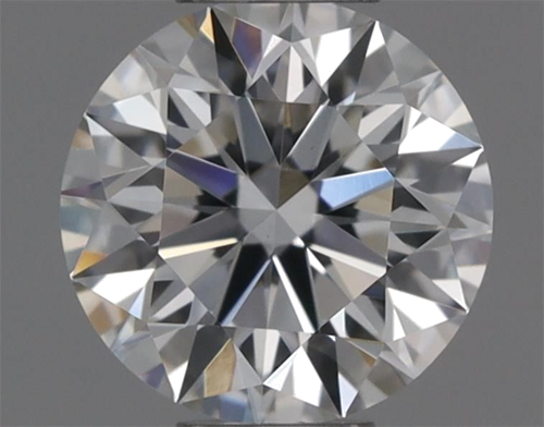 0.32 carat D-VVS2 Excellent cut Natūralus Round Deimantas (1)