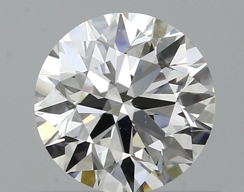 0.5 carat F-VS2 Excellent cut Natūralus Round Deimantas (1)