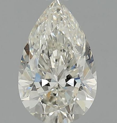 1.7 carat I-SI1 Natūralus Pear Deimantas (1)