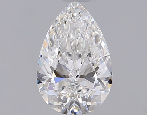 0.9 carat E-IF Natūralus Pear Deimantas (1)