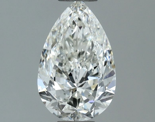 1.0 carat H-VS1 Natūralus Pear Deimantas (1)