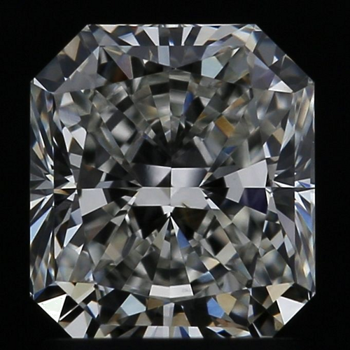 1.08 carat I-VS1 Natūralus Radiant Deimantas (1)