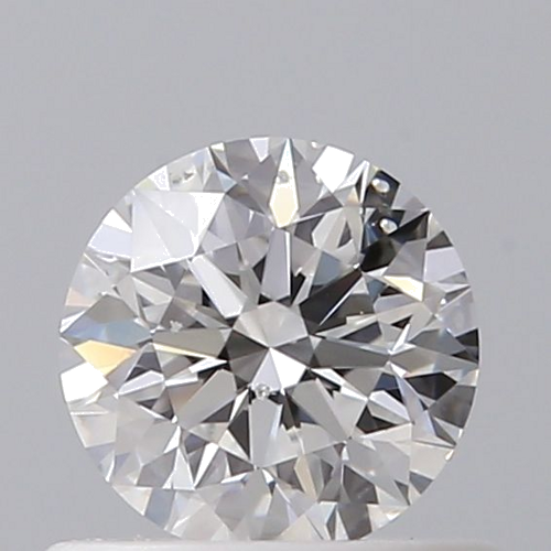 0.5 carat E-SI1 Excellent cut Natūralus Round Deimantas (1)