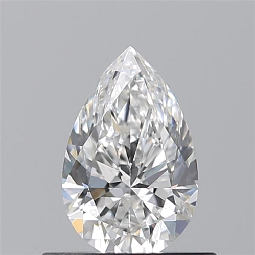 0.5 carat E-VS2 Natūralus Pear Deimantas (1)
