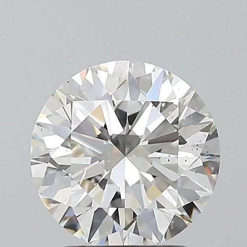 2.01 carat I-SI1 Excellent cut Natūralus Round Deimantas (1)