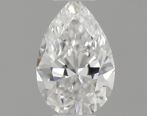 0.23 carat D-VVS2 Natūralus Pear Deimantas (1)