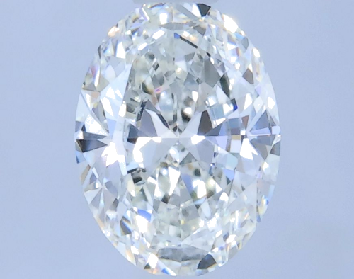 0.7 carat H-VS1 Natūralus Oval Deimantas (1)