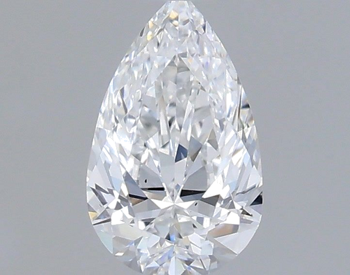 0.4 carat E-VS2 Natūralus Pear Deimantas (1)