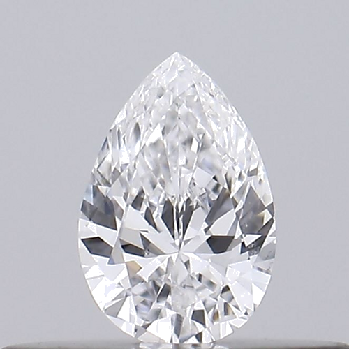 0.17 carat D-SI1 Natūralus Pear Deimantas (1)
