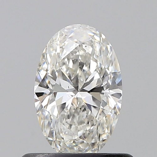 0.54 carat F-SI2 Natūralus Oval Deimantas (1)