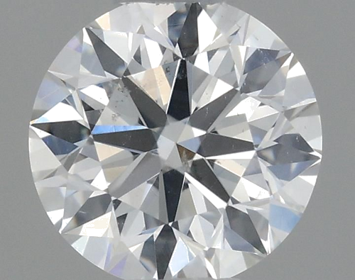 0.38 carat F-SI1 Excellent cut Natūralus Round Deimantas (1)