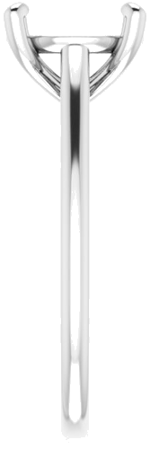 Sužadėtuvių Žiedas „Infinity-Inspired“ 585 Baltojo Ir Rožinis Aukso Round 10mm (4)
