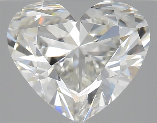 1.52 carat G-VVS2 Natūralus Heart Deimantas (1)