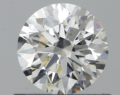 0.61 carat E-SI1 Excellent cut Natūralus Round Deimantas (1)