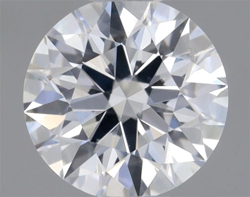 0.38 carat F-SI1 Excellent cut Natūralus Round Deimantas (1)