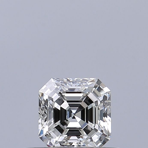 0.3 carat F-VVS1 Natūralus Asscher Deimantas (1)