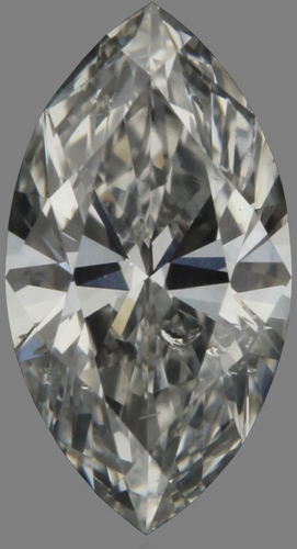 0.19 carat F-SI2 Natūralus Marquise Deimantas (1)