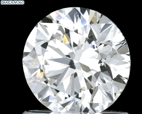 1.04 carat I-VVS2 Excellent cut Natūralus Round Deimantas (1)