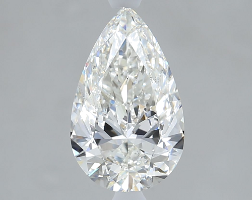 1.3 carat G-SI1 Natūralus Pear Deimantas (1)
