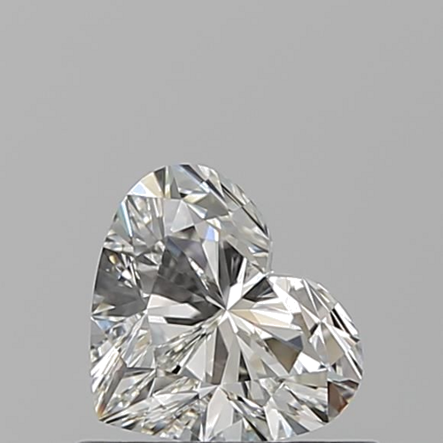 0.6 carat H-IF Natūralus Heart Deimantas (1)