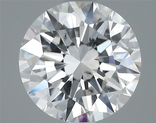 1.01 carat E-SI1 Excellent cut Natūralus Round Deimantas (1)