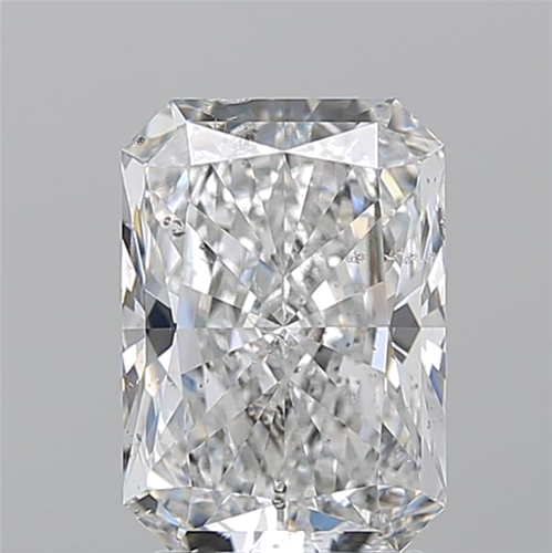 3.01 carat F-SI2 Natūralus Radiant Deimantas (1)