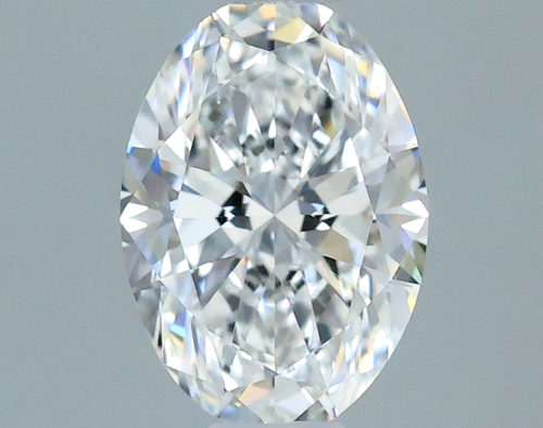 0.4 carat E-VVS1 Natūralus Oval Deimantas (1)