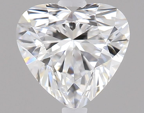 0.7 carat D-VS2 Natūralus Heart Deimantas (1)
