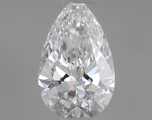 0.4 carat D-SI1 Natūralus Pear Deimantas (1)