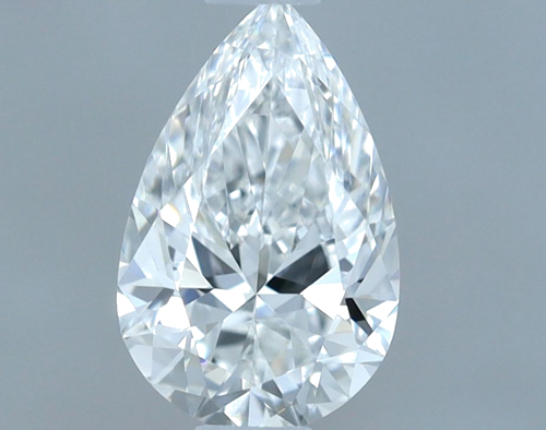 0.56 carat E-VVS1 Natūralus Pear Deimantas (1)