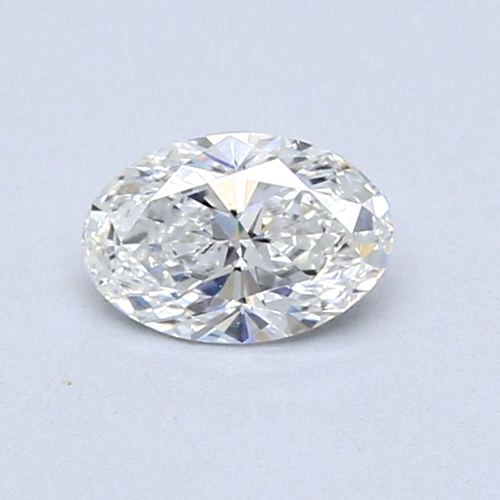 0.51 carat G-SI1 Natūralus Oval Deimantas (1)
