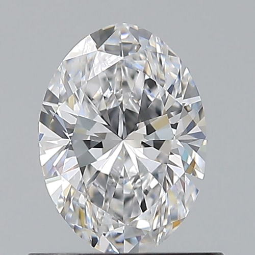 0.67 carat D-VVS2 Natūralus Oval Deimantas (1)