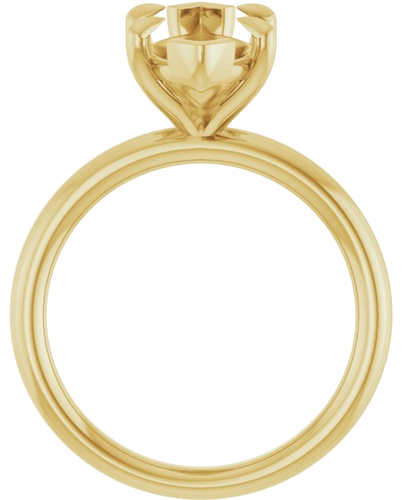 Sužadėtuvių Žiedas „Claw-Prong Solitaire“ 14k yellow gold Marquise 15mm x 7mm (2)