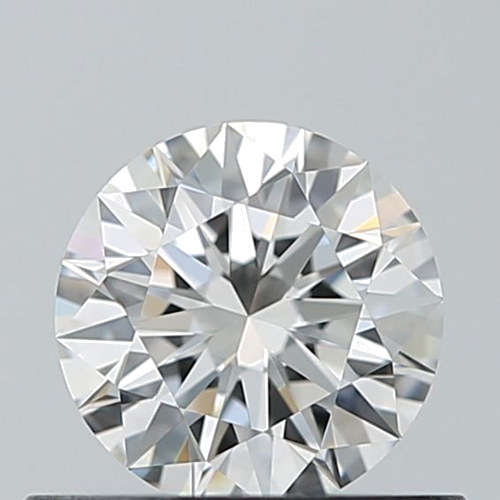 0.51 carat F-VVS1 Excellent cut Natūralus Round Deimantas (1)