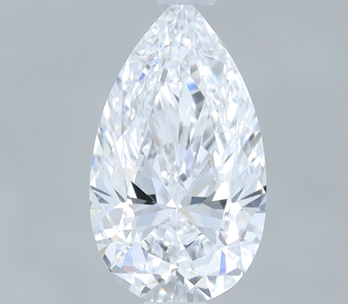0.5 carat D-VS2 Natūralus Pear Deimantas (1)